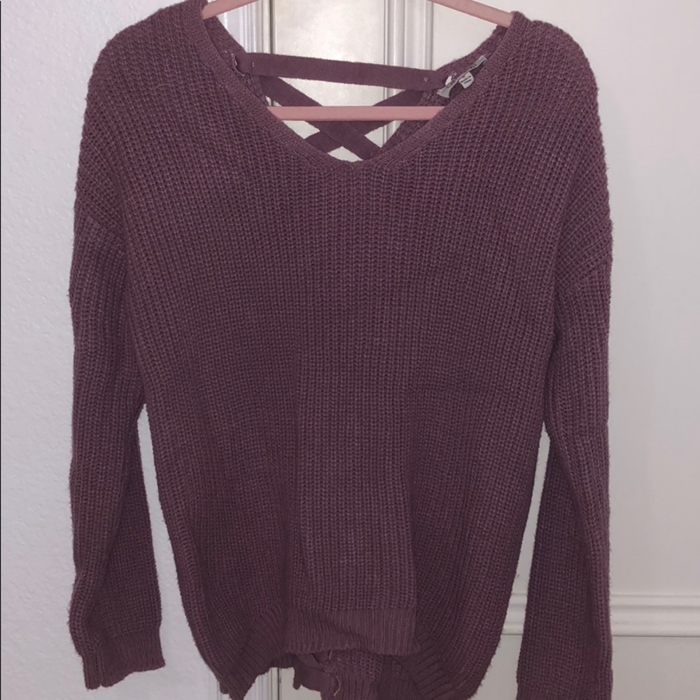 Mauve Sweater